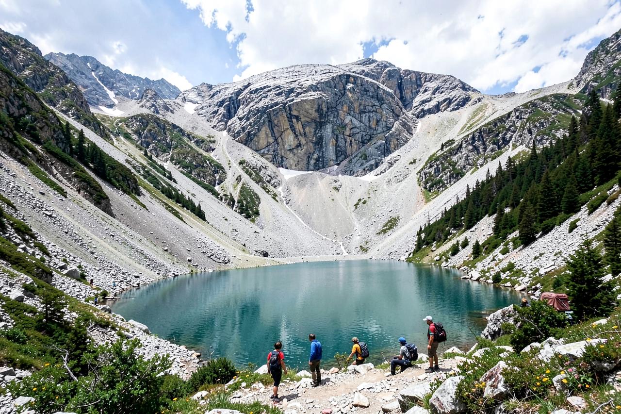 Mosquito Lakes to Bull Run Lake