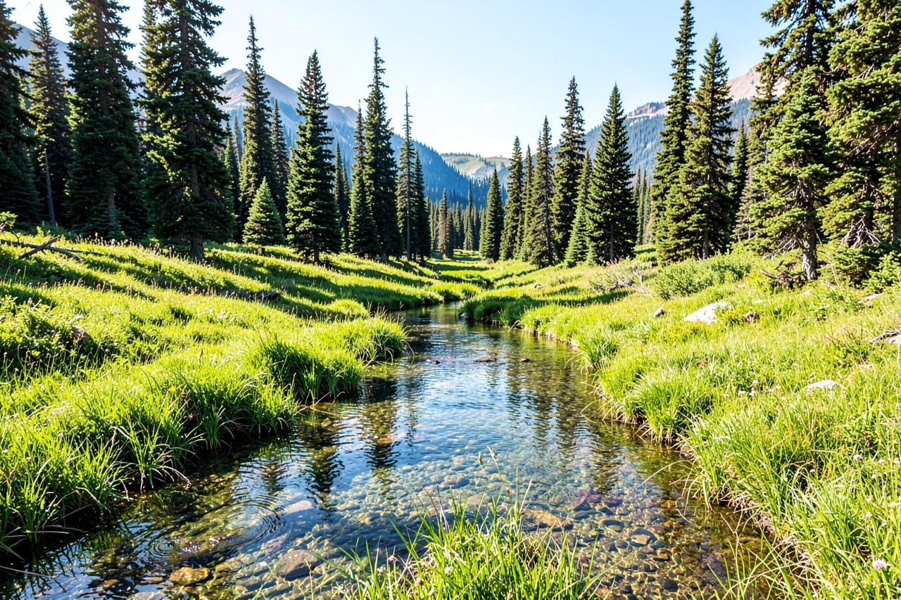 Herring Creek meadows