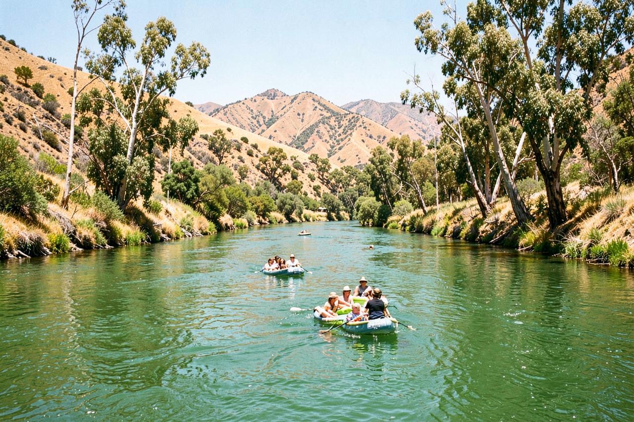 Knights Ferry rafting