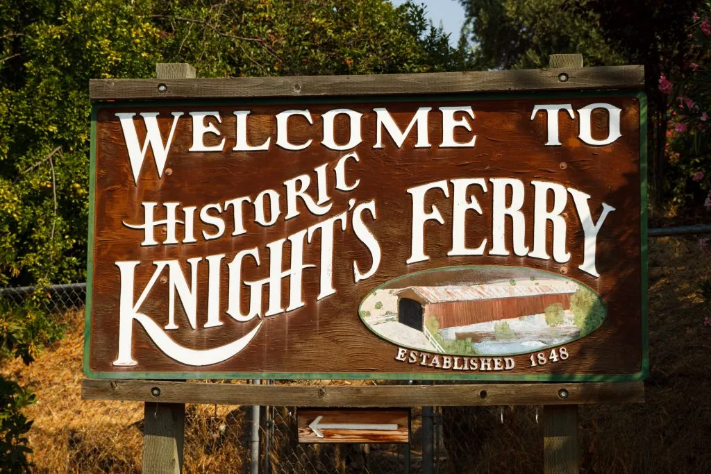 Knight's Ferry, California