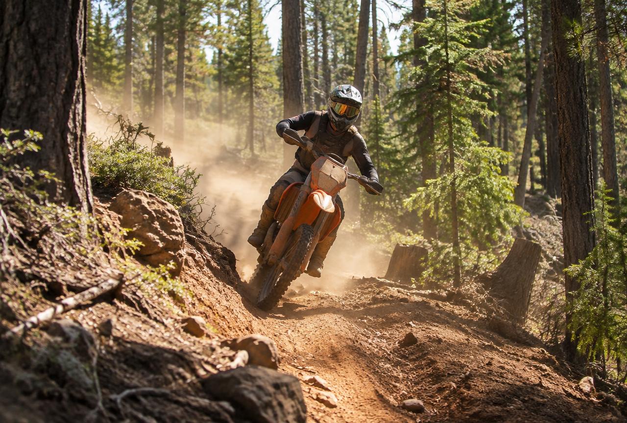 OHV and dirt bike trails near Arnold