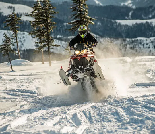 Snowmobiling